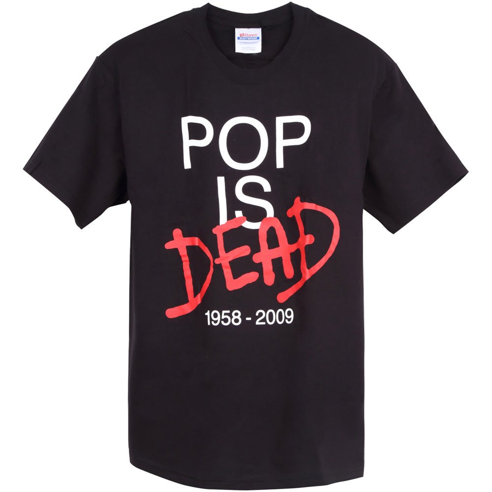 【廃番ラスト販売/特別価格】MICHAEL JACKSON マイケルジャクソン (2026年 映画公開 ) - POP IS DEAD / Tシャツ / メンズ - PGS